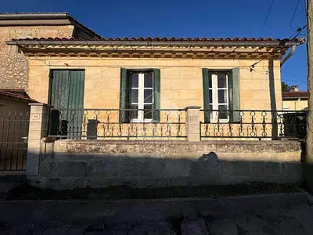 Bayon sur Gironde 33710 Achat / Vente maison 3 pièces t3