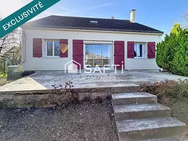 Bazoches lès Bray 77118 Achat / Vente maison 4 pièces t4 terrasse parking
