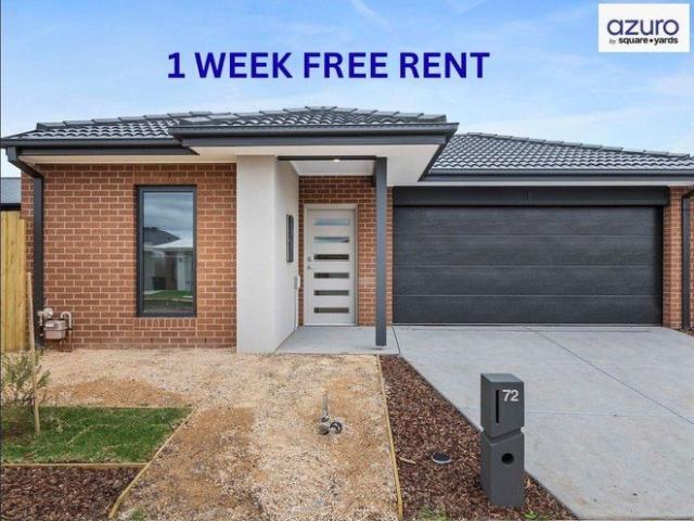Be The First! Brand New 4 Bedroom Family Home 1 week free Rent