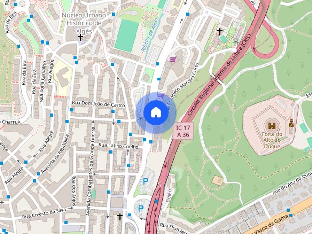 Bem localizado transportes e na maior zona verde de Lisboa
