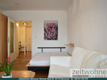 Bemerode, 1 Zimmer Wohnung mit Balkon, günstig