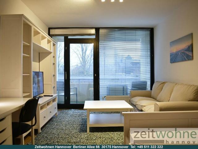 Bemerode, neu möbliertes 1 Zimmer Apartment mit Balkon, Internet