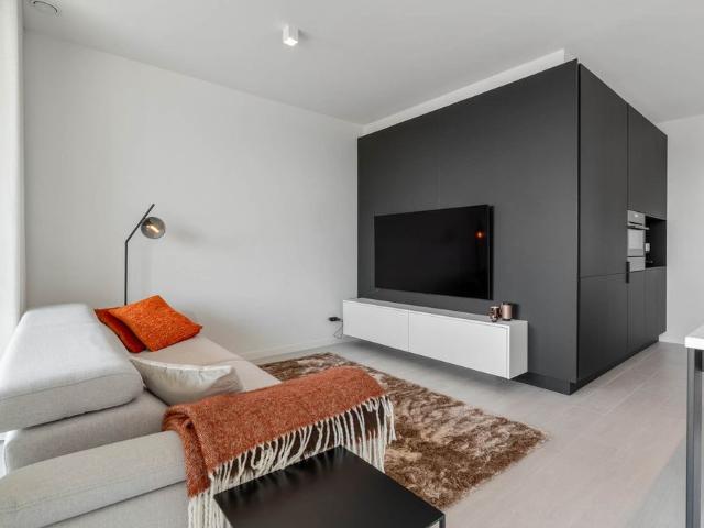 Bemeubeld appartement met prachtig zicht op het Dusartplein inclusief parkeerplaats en kosten
