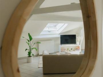 Bemeubelde loft op centrale ligging
