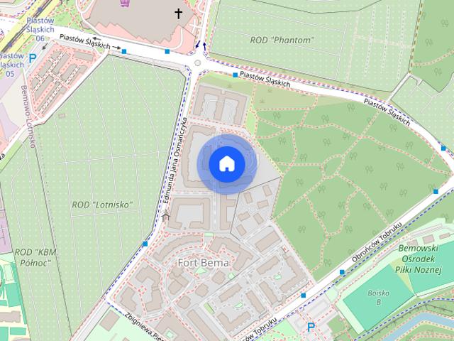 Bemowo 2 pokoje Fort Bema  Obr. Tobruku Osmańczyka