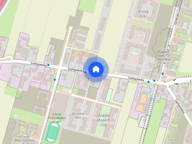 BEMOWO SZELIGOWSKIEGO METRO BALKON WINDA GARAŻ!