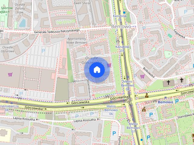 Bemowo ul. Górczewska | 43m² | Tramwaje | Metro Bemowo | Komórka