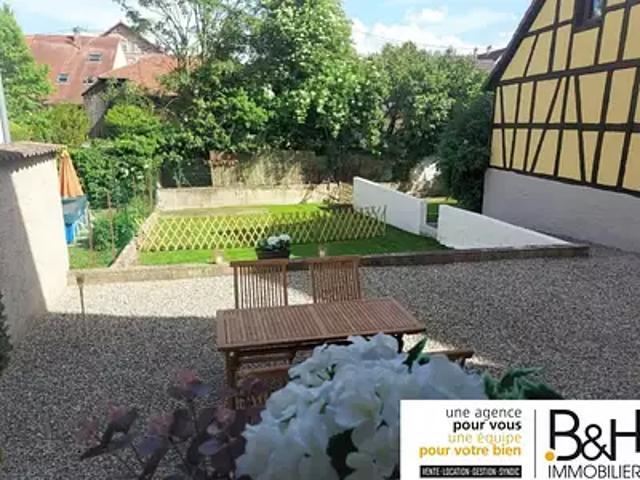 Benfeld 67230 Achat / Vente appartement 3 pièces t3 terrasse parking