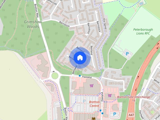 Benland, Bretton, Peterborough, Cambridgeshire, PE3