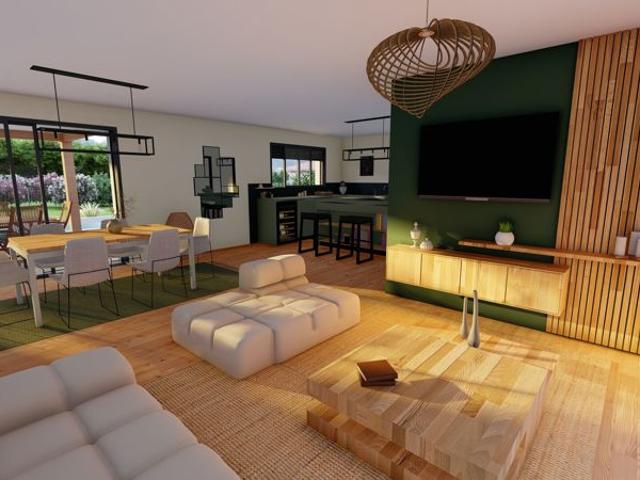 Beau projet maison en L + Terrain