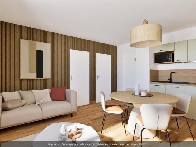 beau T2 de 34 m à deux pas de la plage et des commerces: Lot 3