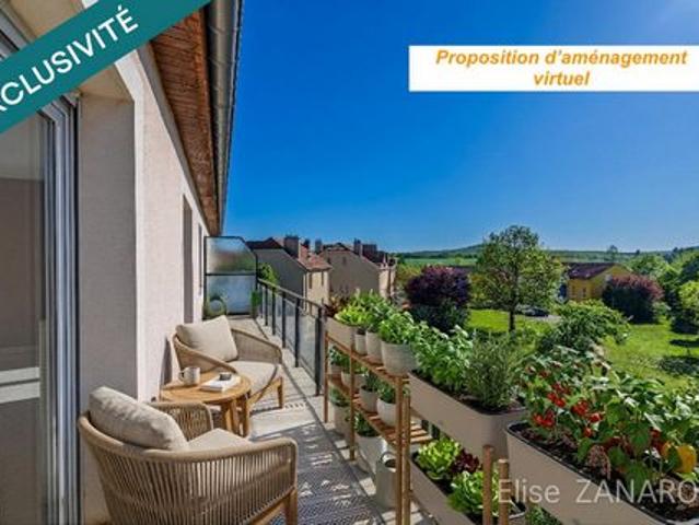 Beau 2 pièces avec balcon et box en sous sol à Hettange Grande!
