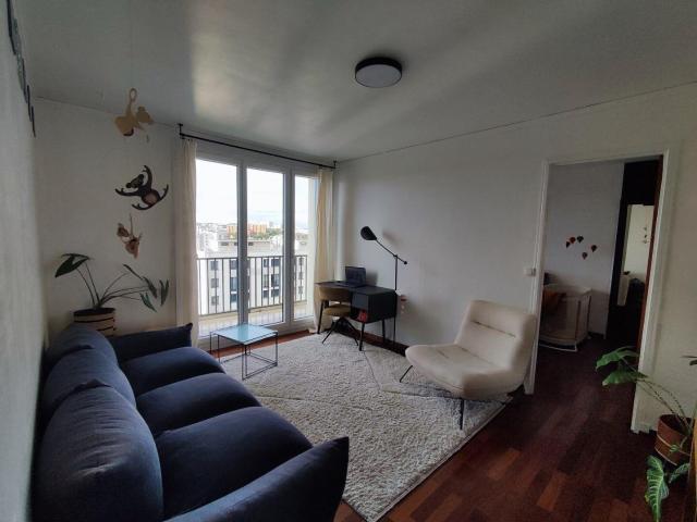 Beau 2P meublé 39m² sans vis à vis avec balcon