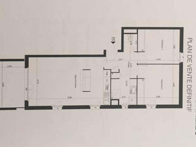 Beau 3 pièces avec terrasse, deux parkings et cellier à Ramo