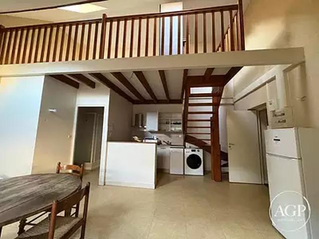 Beaugency 45190 Location appartement 2 pièces t2 au dernier étage
