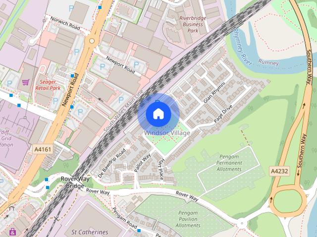 Beaufort Square, Pengam Green, Cardiff