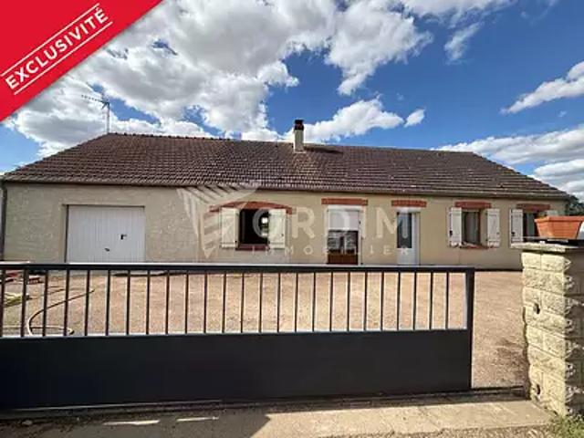 Beaulieu sur Loire 45630 Achat / Vente maison 5 pièces t5 au dernier étage jardin