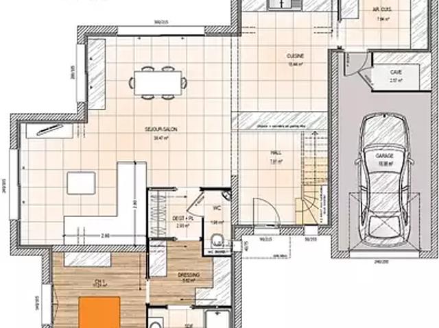 Beaulieu sur Layon 49750 Programme neuf maison neuf à vendre 6 pièces