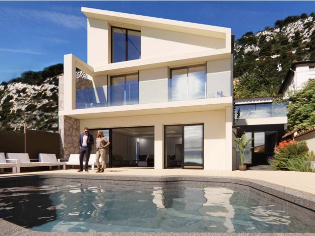 Beaulieu Sur Mer, maison contemporaine avec piscine et vue m. 183m² Beaulieu sur Mer