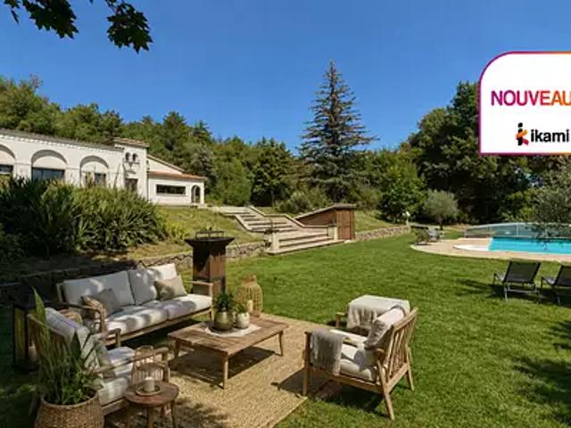 Beaumont lès Valence 26760 Achat / Vente maison 6 pièces t6 piscine