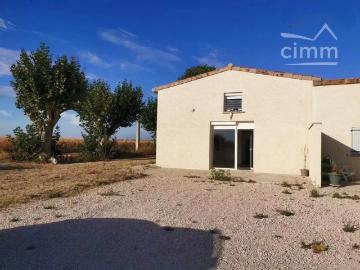 BEAUMONT LES VALENCE, en campagne, maison de 86 m² habitables, 2 chambres