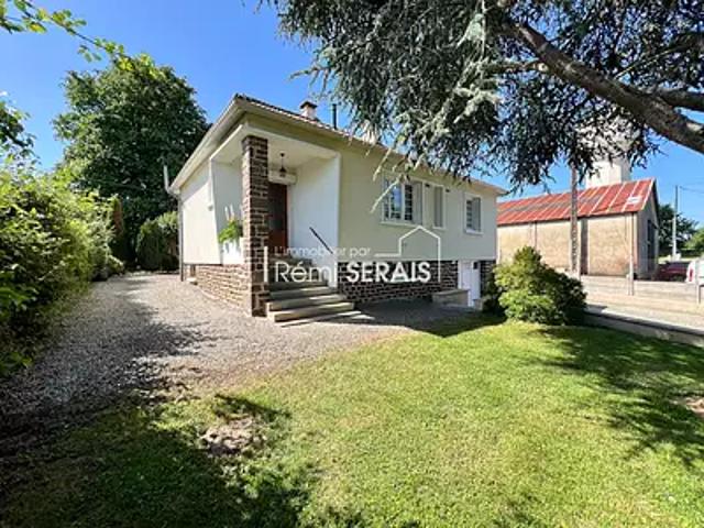 Beaumont sur Sarthe 72170 Achat / Vente maison 4 pièces t4 au dernier étage cave