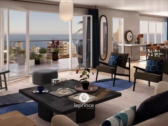 Beausoleil 4 Pièces Vue Mer 107m² Beausoleil