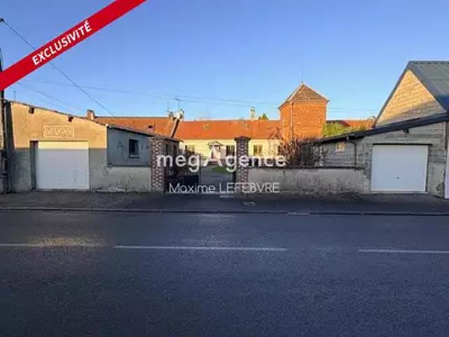 Beauquesne 80600 Achat / Vente maison 5 pièces t5 cave
