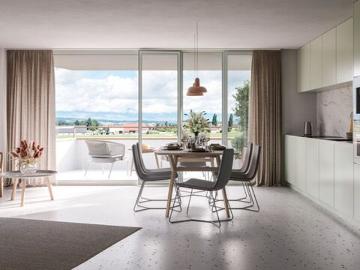 Beautiful 3.5 room apartment in the heart of Châtonnaye