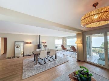 Beautiful 3.5 room apartment with lake view