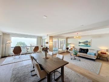 Beautiful 3.5 room apartment with lake view