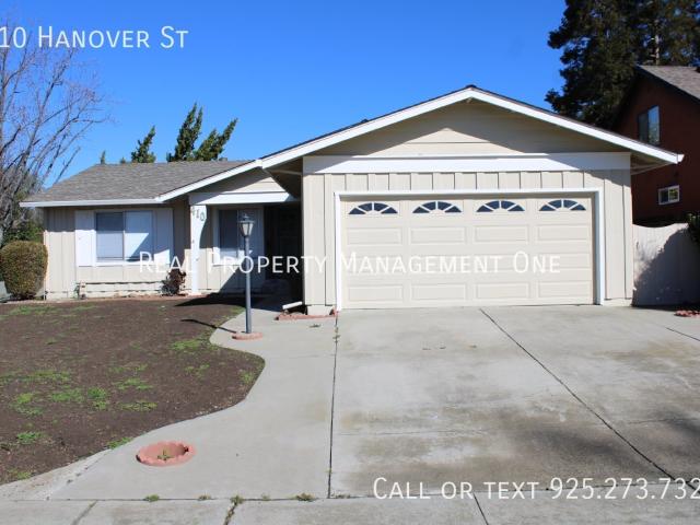 Beautiful 3 Bed, 2 Bath Single Story in Great Livermore Location
