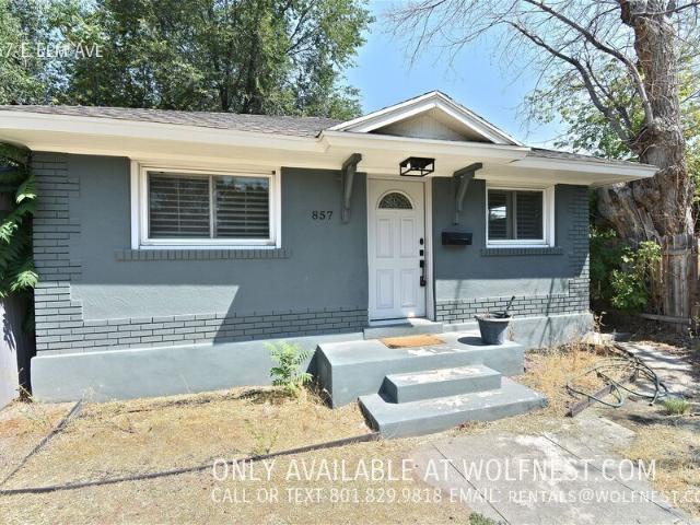 Beautiful 3 Bed Sugar House Home! $400 Off 1st Month!