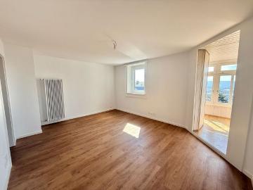 Beautiful 2.5 room apartment completely renovated – modern setting with unobstructed view
