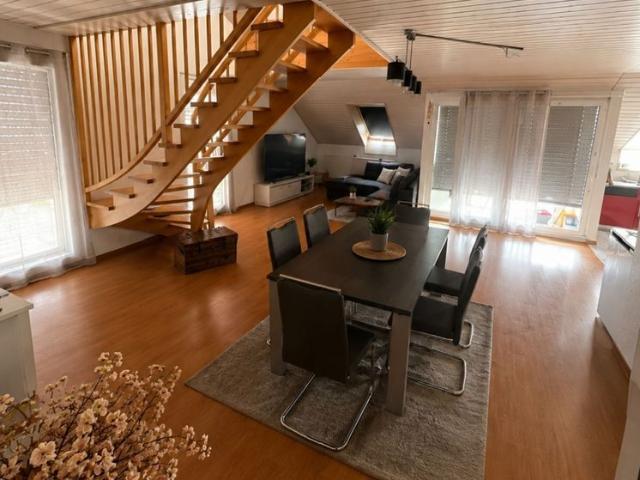 Beautiful 7 room duplex apartment in the heart of Echallens
