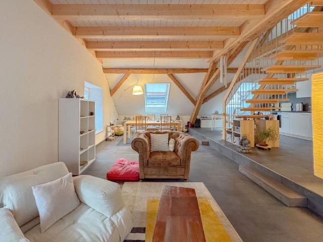 Beautiful 4.5 room duplex in the heart of Fleurier