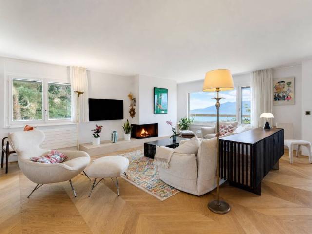 Beautiful 5.5 room apartment with panoramic lake and Lavaux view