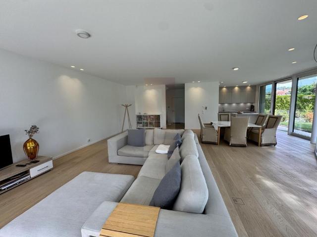 Beautiful contemporary villa with garden
