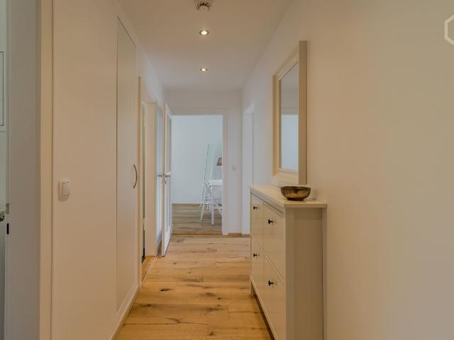 Beautiful, calm and bright flat with balcony in Baumschulen area, Berlin Amsterdam Apartments for Rent