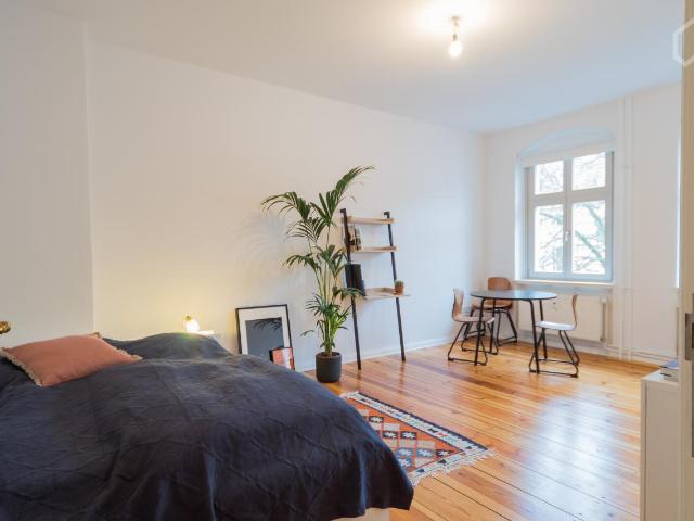 Beautiful and bright studio in Kreuzkölln Reuterkiez, Berlin Amsterdam Apartments for Rent