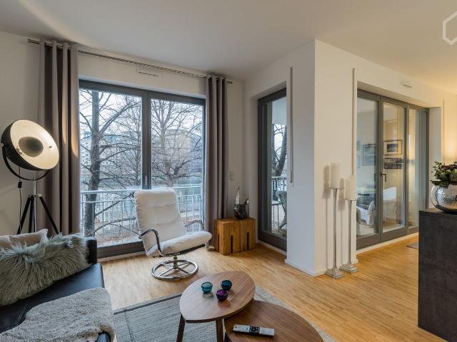 Beautiful & awesome studio with Spree view in Charlottenburg, Berlin Amsterdam Apartments for Rent