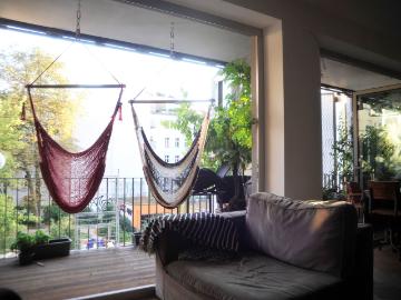 Beautiful Berlin Bohème in Prenzlauer Berg with huge sunny south terrasse, Berlin Amsterdam Apartments for Rent