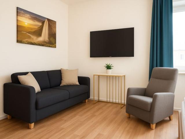 Beautiful & bright studio in Leipzig, Leipzig Amsterdam Apartments for Rent