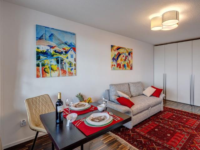 Beautiful bright 1 room apartment with panoramic view