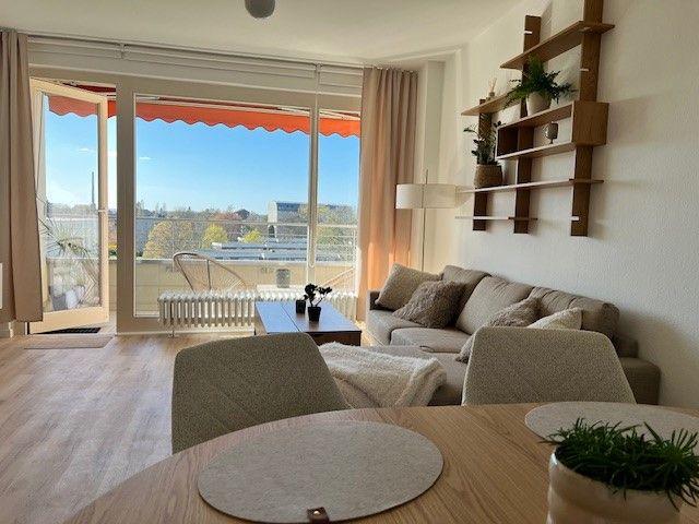 Beautiful bright 2 room apartment with a great view