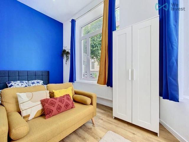 Beautiful furnished studio on the ground floor