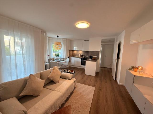 Beautiful furnished 2 room apartment in a central & quiet location in Böblingen. First occupancy after renovation, incl. underground parking space Boblingen Amsterdam Apartments for Rent