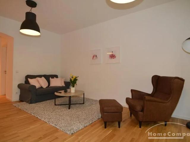 Beautiful one bedroom apartment on the ground floor in Mitte, Berlin, furnished