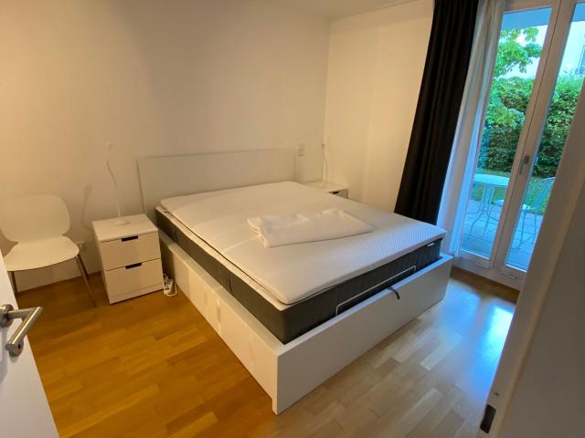 Beautiful modern terrace apartment with underground parking space in Munich Munchen Amsterdam Apartments for Rent