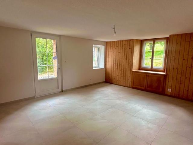 Beautiful new apartment for rent in Les Bioux Switzerland
